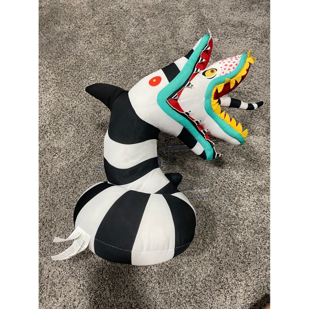 Beetlejuice Sandworm Plush Halloween Decor Gemmy Industries 15 Inch 221915